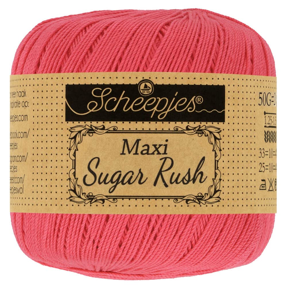Scheepjes - Scheepjes Maxi Sugar Rush 256 Cornelia Rose Yarn - 1x50g — image 1