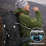 HOMIEE 50L Hiking Backpack Waterproof Large Rucksack for Men Women view 4