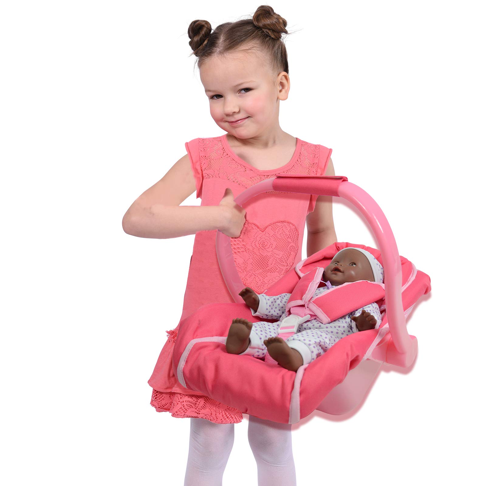 Unicorn Baby Doll car seat for Dolls -Great Baby Doll Accessories for Travel (Car Seat)
