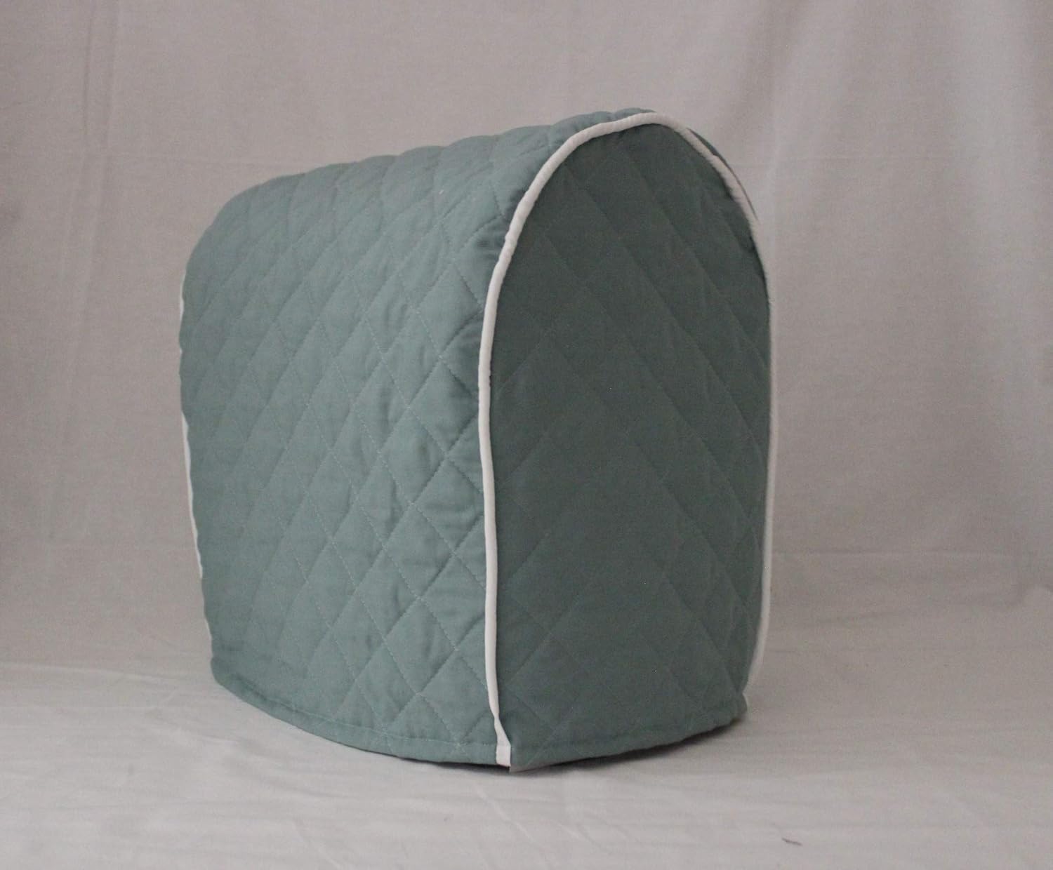 Simple Home Inspirations Seafoam Cover Compatible for Kitchenaid Stand Mixer, Lift Bowl (Quilted Double Faced Cotton)