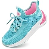 Stelle Girls Tennis Shoes Slip-on Kids Sneakers Lightweight Running Shoe Boys Walking Athletic Flats for Little/Big Kids
