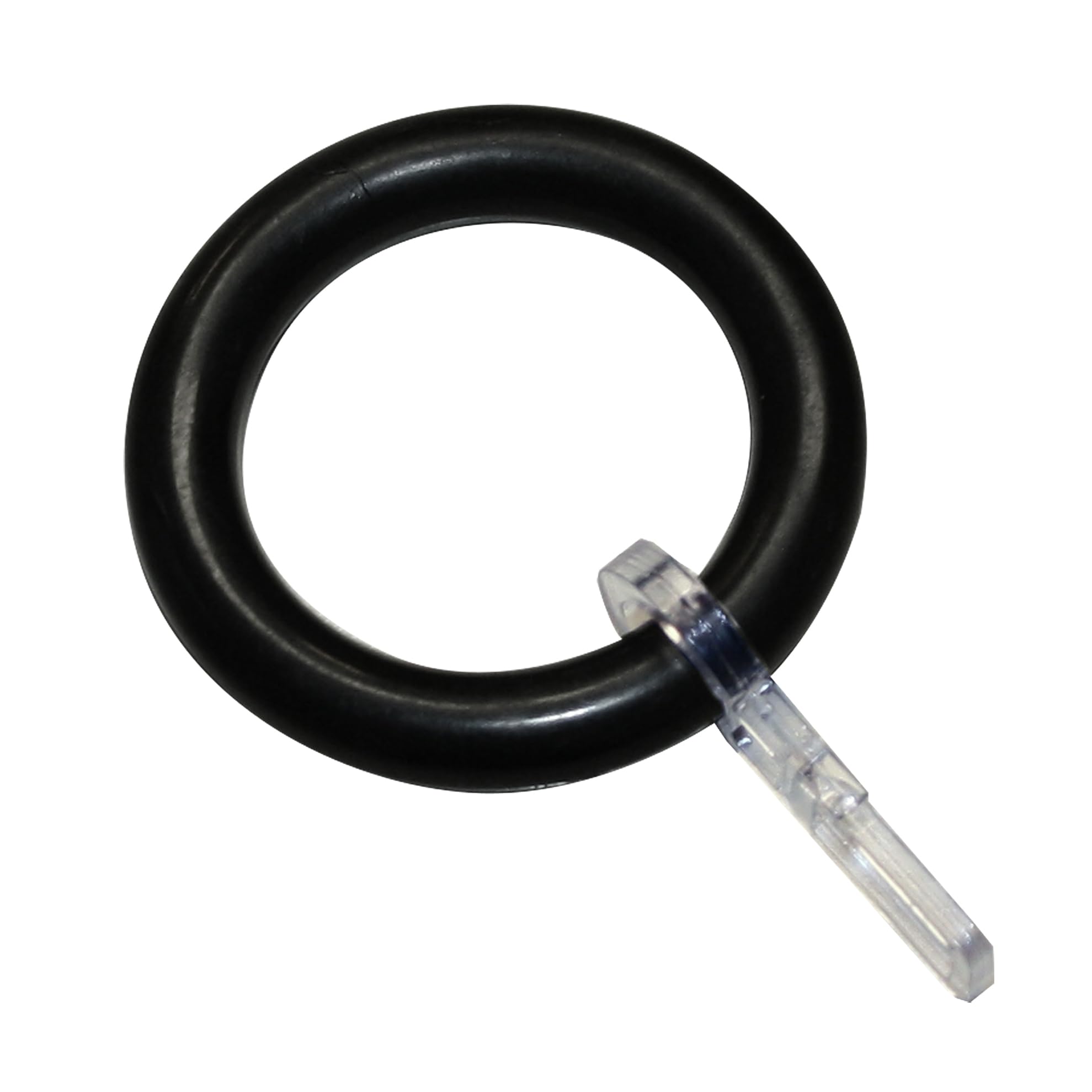 Curtain rings for Ø up to 28 mm black
