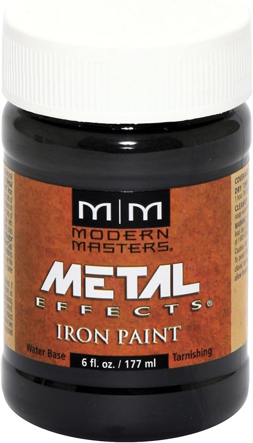 Modern Masters ME20806 Reactive Metallic Iron, 6Ounce, House Paint