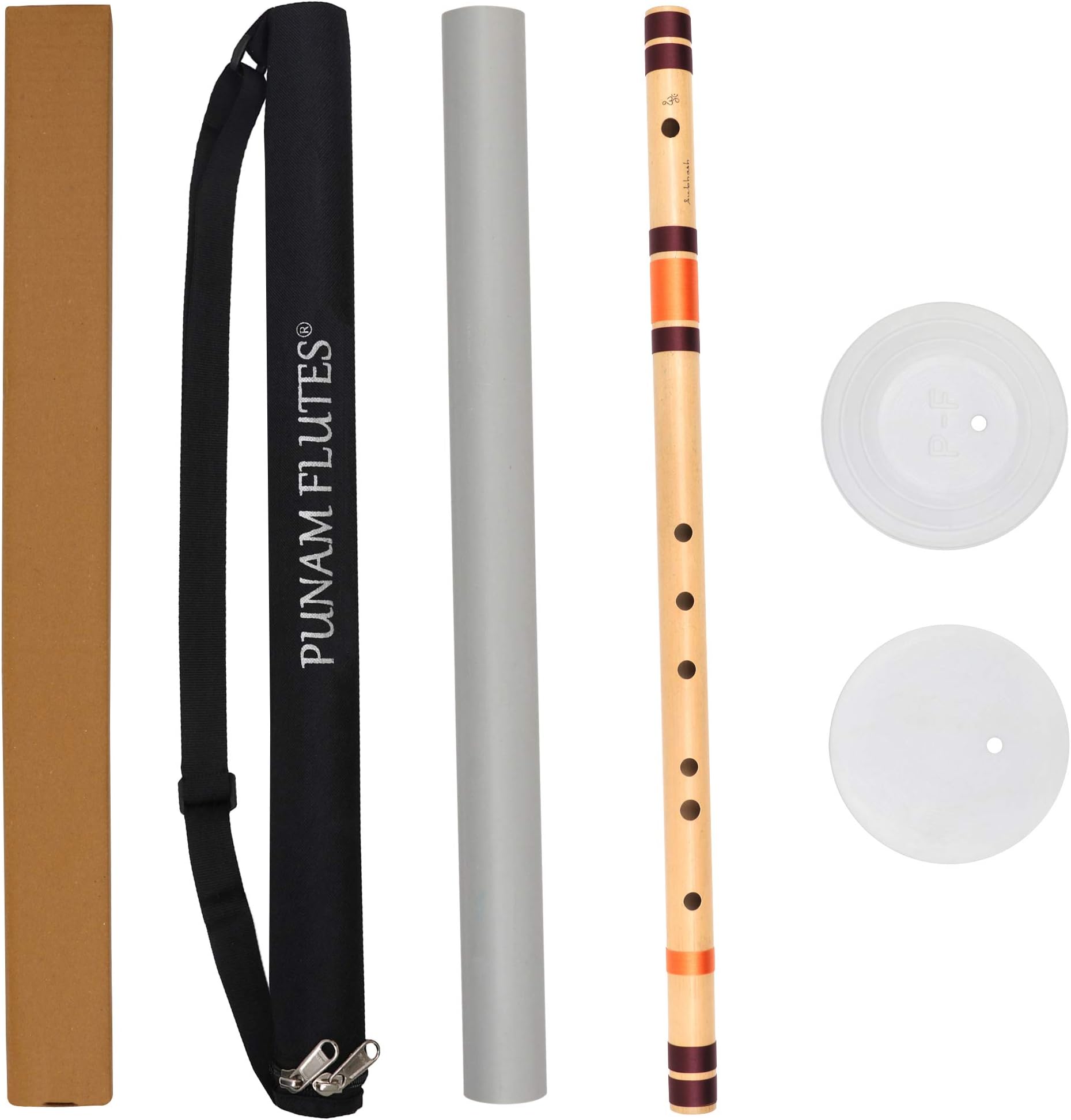 Punam Flutes F Sharp Base Left Hand Size 26.75 Inches