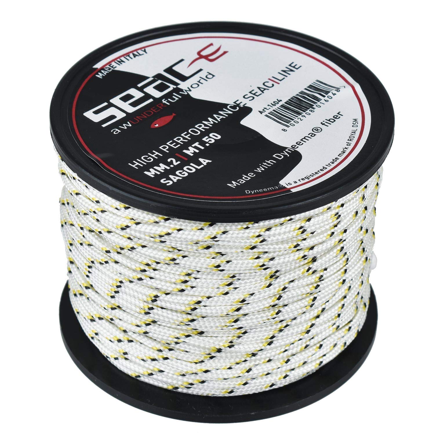 SEAC Dyneema Core, High Performance Spearfishing Line, Made in Italy
