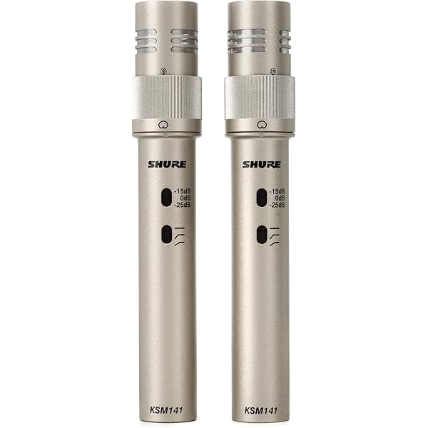 Amazon.com: Shure KSM141 Stereo Pair : Musical Instruments
