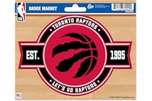 Rico Industries NBA Basketball Toronto Raptors Standard Badge Magnet - for Car, Fridge