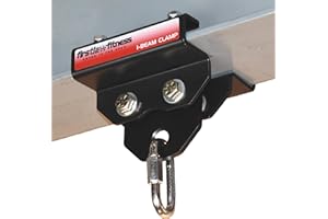 I Beam Mount for Heavy Bags - Climbing Ropes - Gymnastic Rings - (5.75" Wide I-Beam to 7.25" Wide I-Beam)