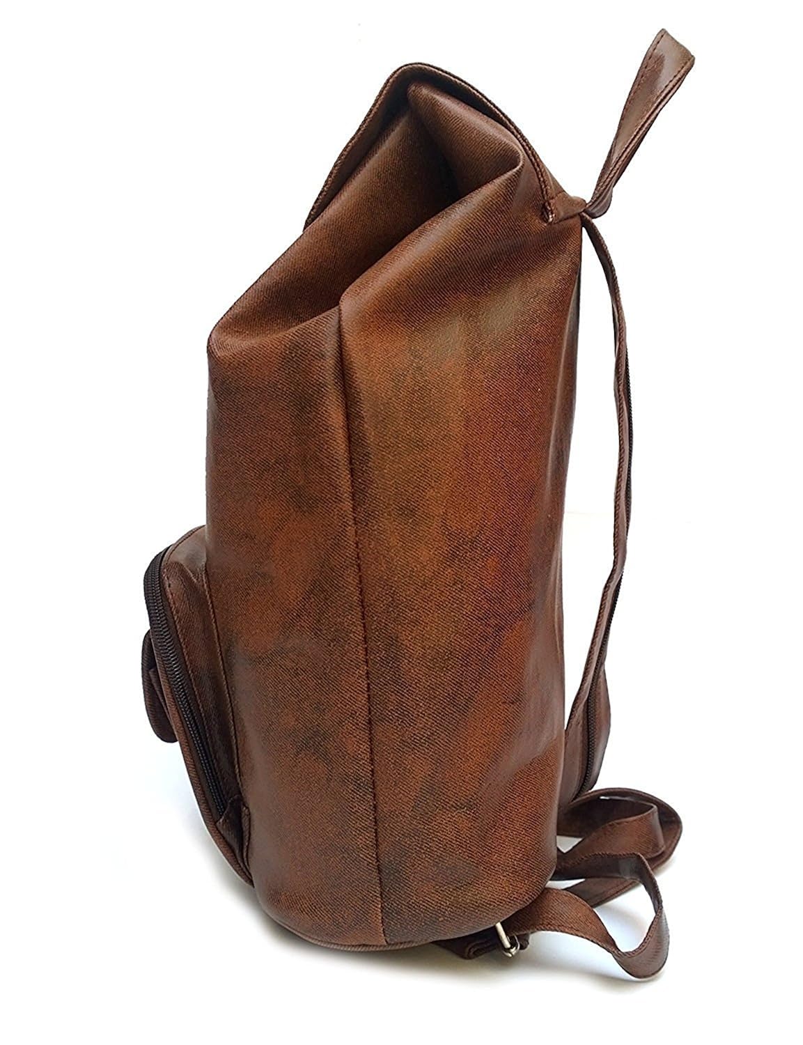 vintage women's backpack handbag (a1,brown)