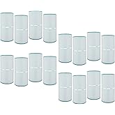 Hurricane Filters 16 Pack HF7469-04 Advanced Pool Filter Cartridge - Replacement for PCC60, Unicel C-7469, Filbur FC-1975, Pentair Clean & Clear 240, Hayward SwimClear C2025