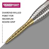 Target Darts Swiss Point Storm Diamond Points 3 Pack 30mm Gold SP view 3