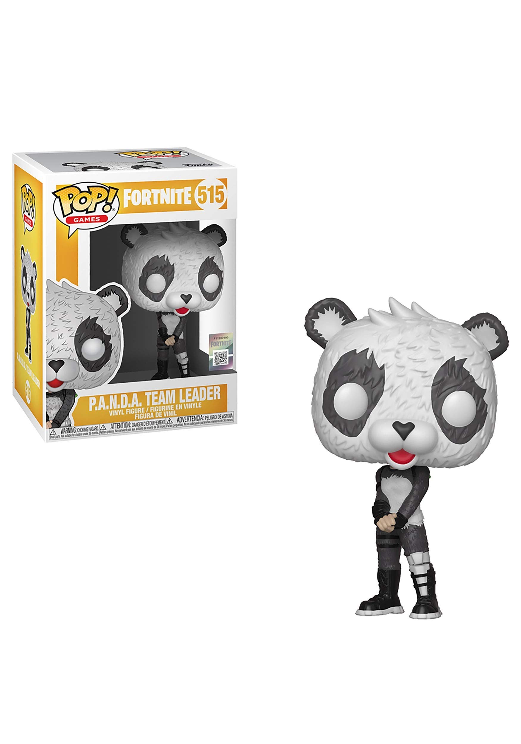 Funko POP! Games: Fortnite - P.A.N.D.A. Team Leader - Collectable Vinyl Figure - Gift Idea - Official Merchandise - Toys for Kids & Adults - Video Games Fans - Model Figure for Collectors and Display