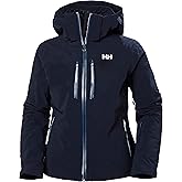 Helly Hansen Alphelia Lifaloft Ski Jacket - Waterproof Winter Jackets for Women - Insulated Warm Winter Coats