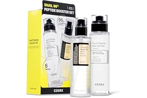 COSRX Snail Mucin 96% Peptide Booster Set - Amazon Exclusive - Korean Skin Care, Gift Sets, Skin Care Sets for Women, Advanced Snail Mucin Serum, Face Serum, Stocking Stuffers for Women