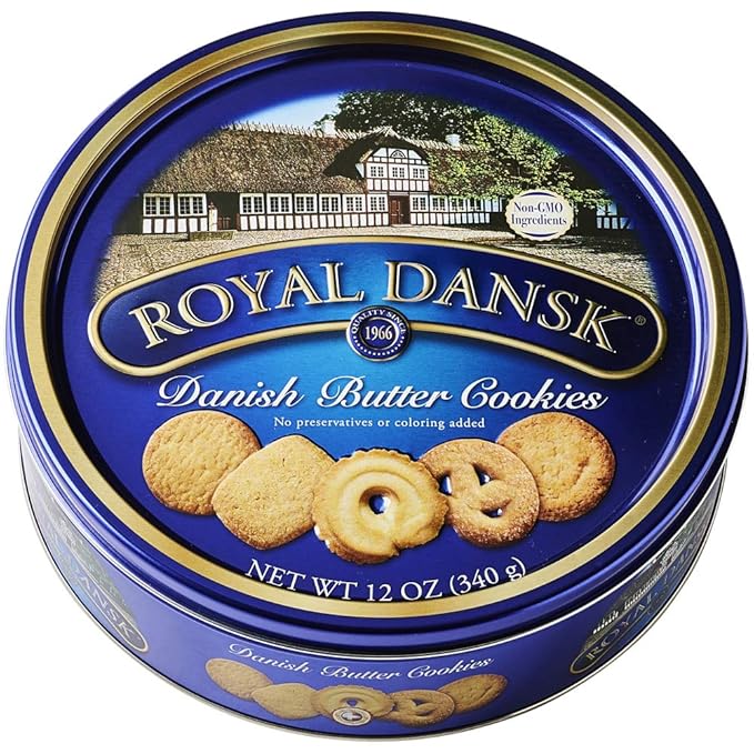 Royal Dansk Danish Cookie Selection No Preservatives Or Coloring Added 12 Ounce Amazon Com Grocery Gourmet Food
