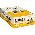 think! Protein Bars, High Protein Snacks, Gluten Free, Kosher Friendly, Sweet Treat, Boston Creme Pie, 10 Count