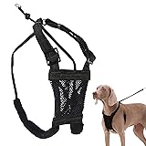 Sporn No Pull Dog Harness for Large Dogs, Black