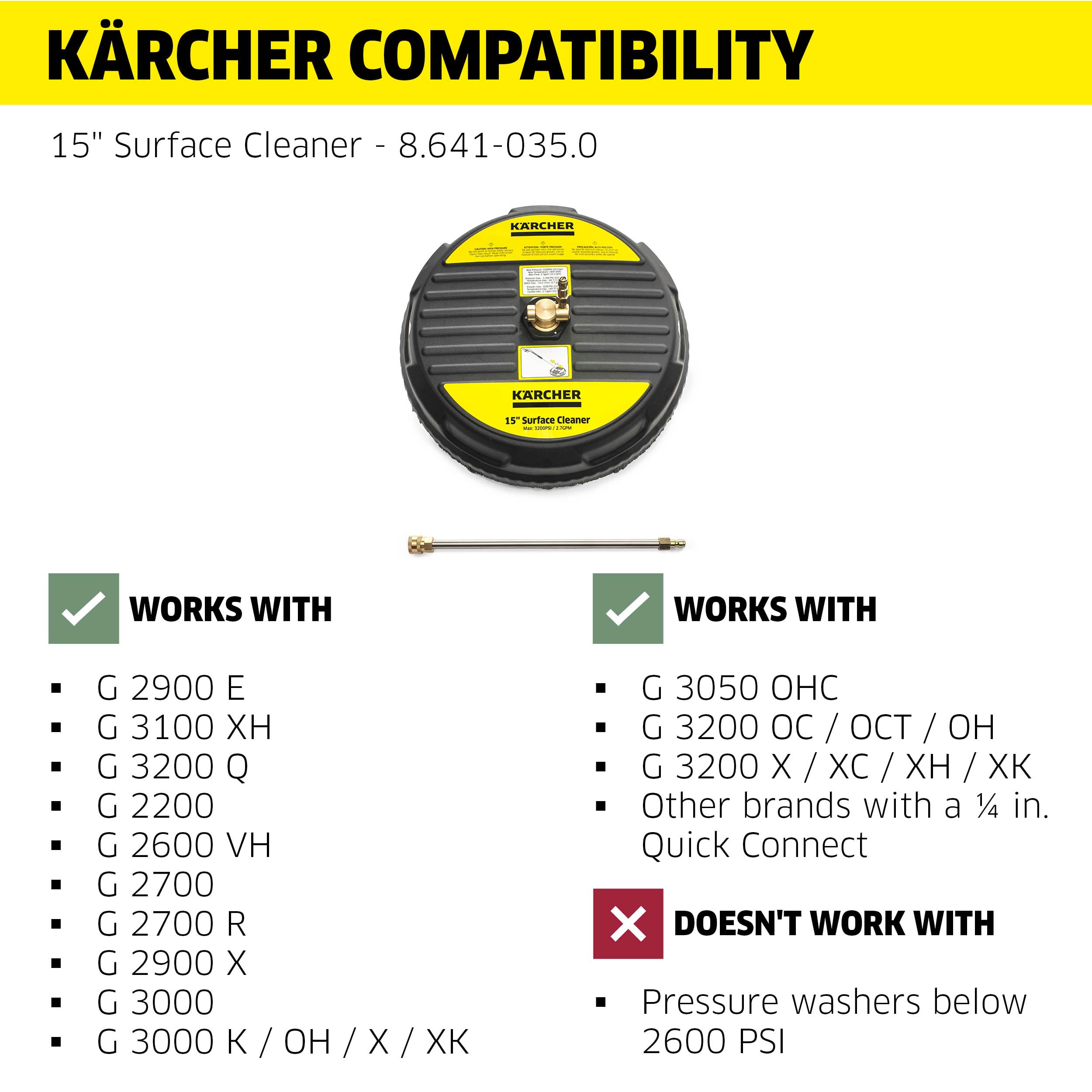 Kärcher Pressure Washer Surface Cleaner 15