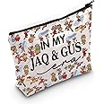 TSOTMO JAQ & GUS Merch Princess Gift Mouse JAQ & GUS Zipper Pouch Princess WDW Trip Gift GUSGUS Gift Jaq n Gus Gus Fans Gift (GUS Bag)