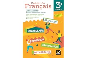 Cahier de Français : 3e - Cahier élève (Ed. 2024)
