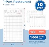 FMP Brands Server Note Pads 1000 Sheets Guest Check Order Pads Restaurant Bar view 2