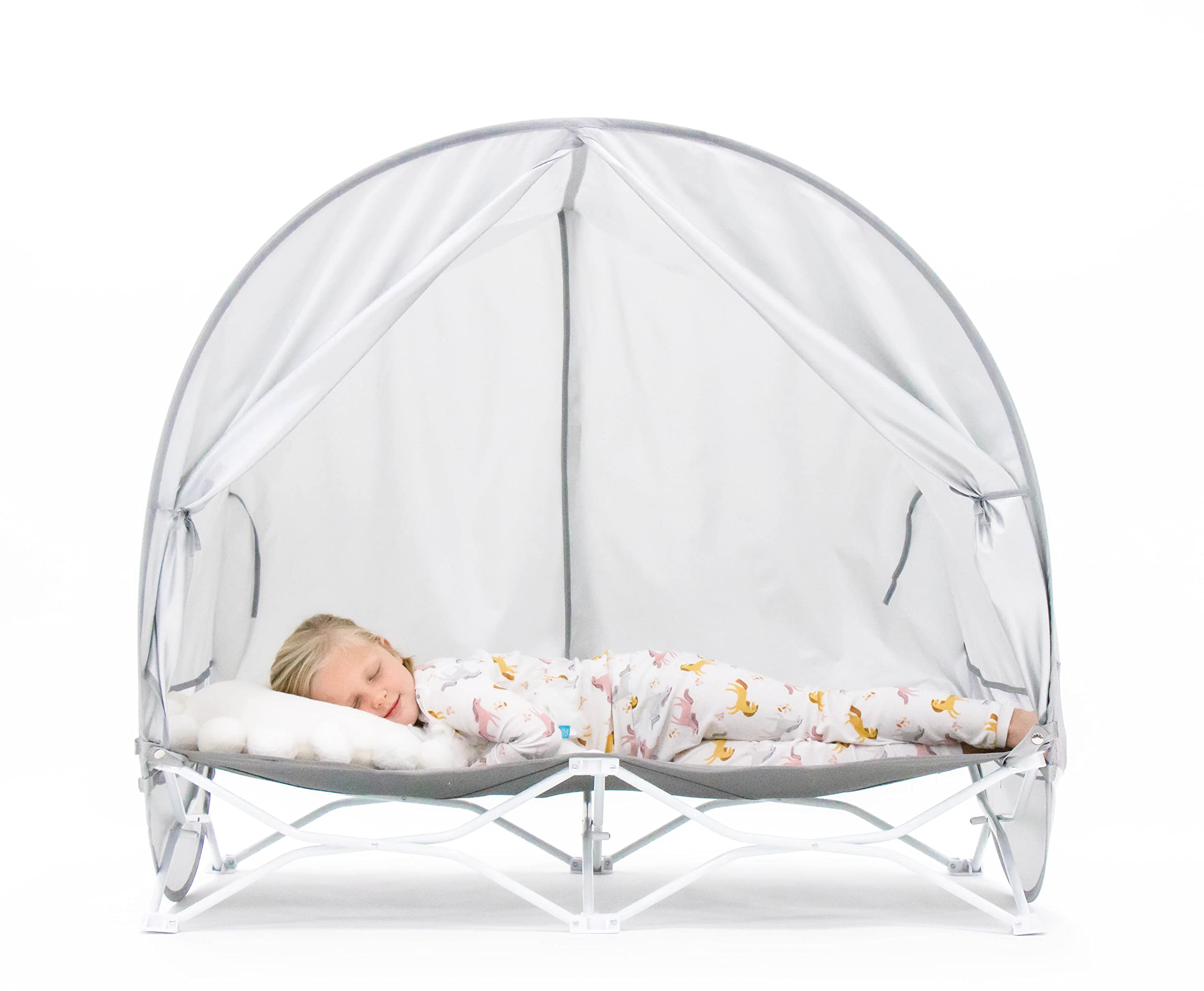 Photo 1 of ****PARTS ONLY***Regalo My Cot Deluxe Portable Toddler Bed with Canopy, Provides UV Protection