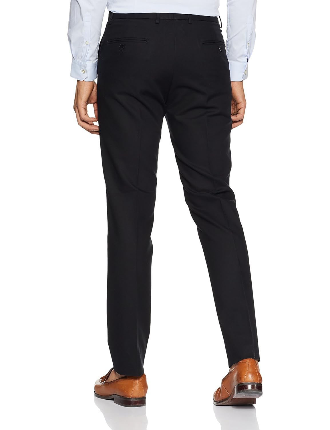 arrow men's pleat-front formal trousers