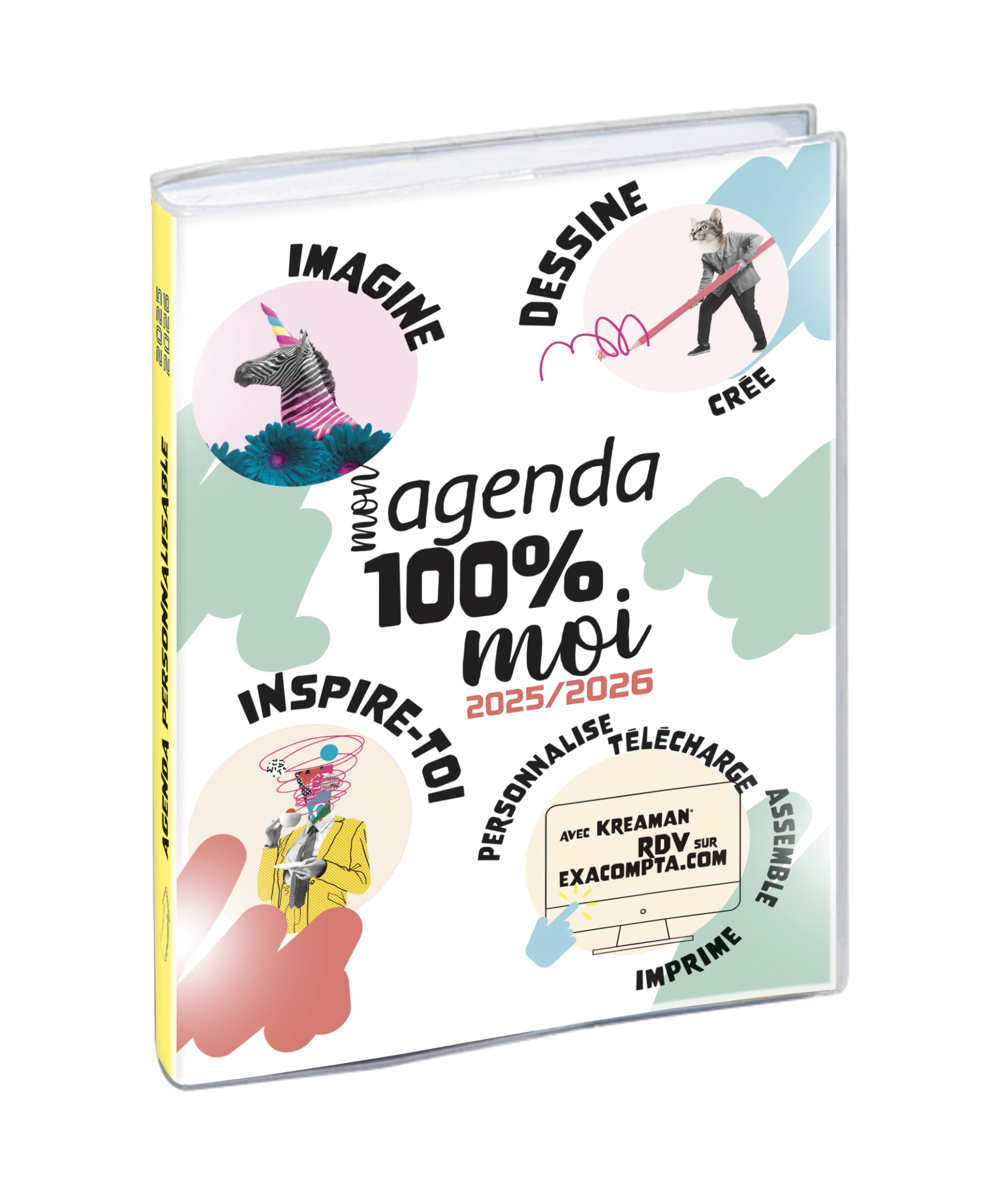 Exacompta Forum Kreacover - Day-to-View Diary - 12 x 17 cm - August 2016 to July 2017 [English Language Not Guaranteed]