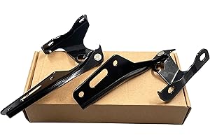 HUYILUN0104 1 Piar Left And Right Side Front Bonnet Hood Hinge Compatible with Honda Accord 2003-2007 60170-SDA-A00ZZ 60120-SDA-A00ZZ
