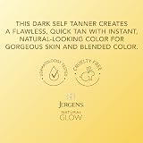 Jergens Natural Glow Instant Sun Tanning Mousse Deep Bronze 6 oz Body view 4