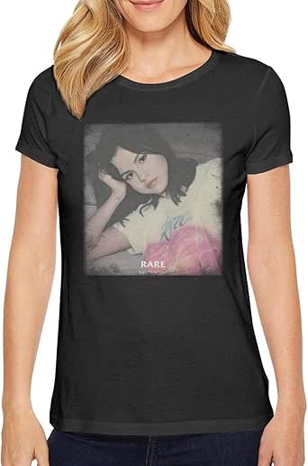 Amazon.com: Unicorns Farting Rare-Selena-Gomez-Poster- Womens Short Sleeve T-Shirt Crew Neck 