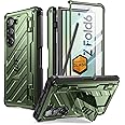SUPCASE for Samsung Galaxy Z Fold 6 Case with S Pen Holder (UB Pro) [Built-in Screen Protector & Kickstand] [Military-Grade Protection] Heavy Duty Rugged Phone Case 360° Full Shockproof Cover, Guldan