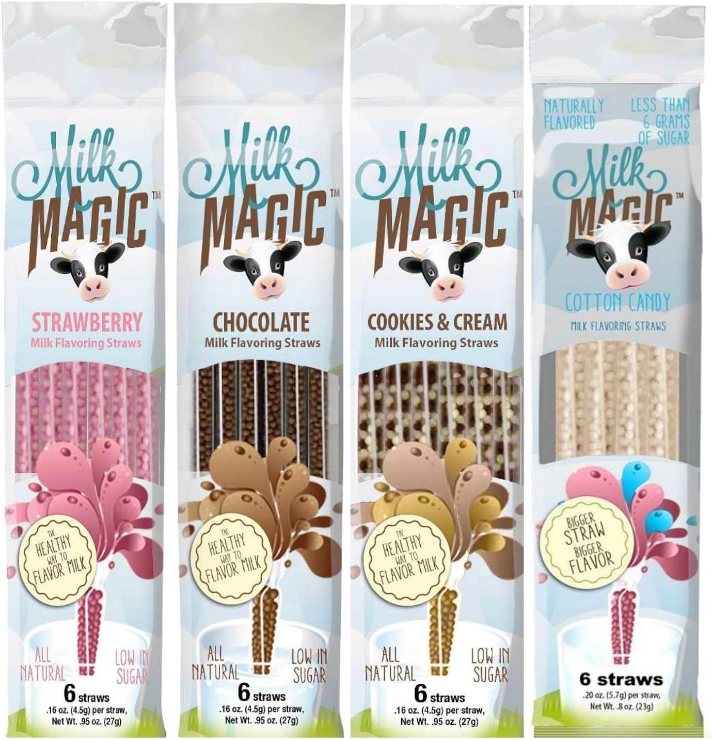 Milk Magic Magic Milk Flavoring Straws 