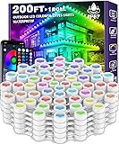 Permanent Outdoor RGB Lights,Waterproof Smart LED