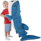 Mukouxun Giant Whale Shark Plush Pillow Toy - Realistic Big Stuffed Animal