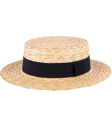 Chapeau De Paille Vintage Pour Femme - Chapeau Melon été, Nœud Décoratif, Respirant, Idéal Pour Jardin, Plage Et Voyages