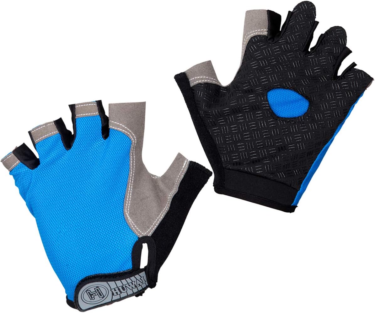 Urpart Cycling Gloves Half Finger Bicycle Gloves Light & Breathable Mountain Short Riding Biking Mittens for Men Women Outdoor Sports Working Hiking on Road