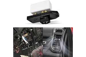 Rebvugr Fan Blower Motor Resistor, AC Blower Motor, 12V AC Heater Resistor Replacement for 1994-2008 Dodge Ram 1500 2500 3500