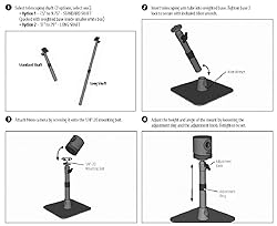 ARKON Mounts Desk Stand for Mevo Camera for Live