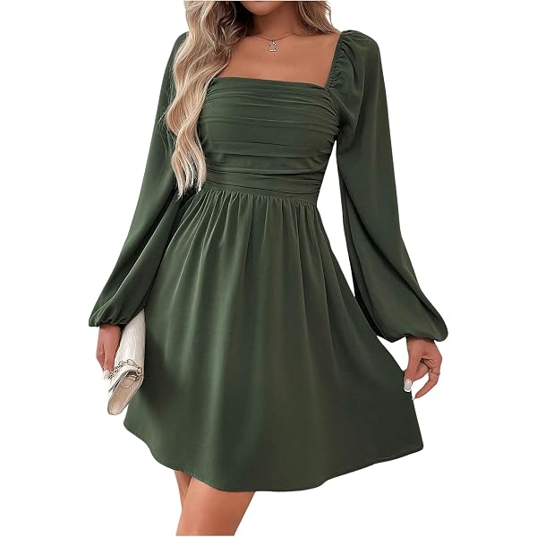 chinese dress ladies Amazon.com: SweatyRocks Women's Elegant Off Shoulder Double High Slit Long  Sleeve Dress A Line Maxi Dresses Brown X-Small : Clothing, Shoes & Jewelry