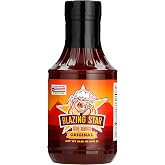 Blazing Star Original BBQ Sauce, Sweet Tangy &amp; Smoky Barbecue Sauce, 20 oz | Bold multicultural BBQ sauce with balanced sweet, tangy &amp; smoky flavor for ribs, chicken, pork, beef, wings &amp; more