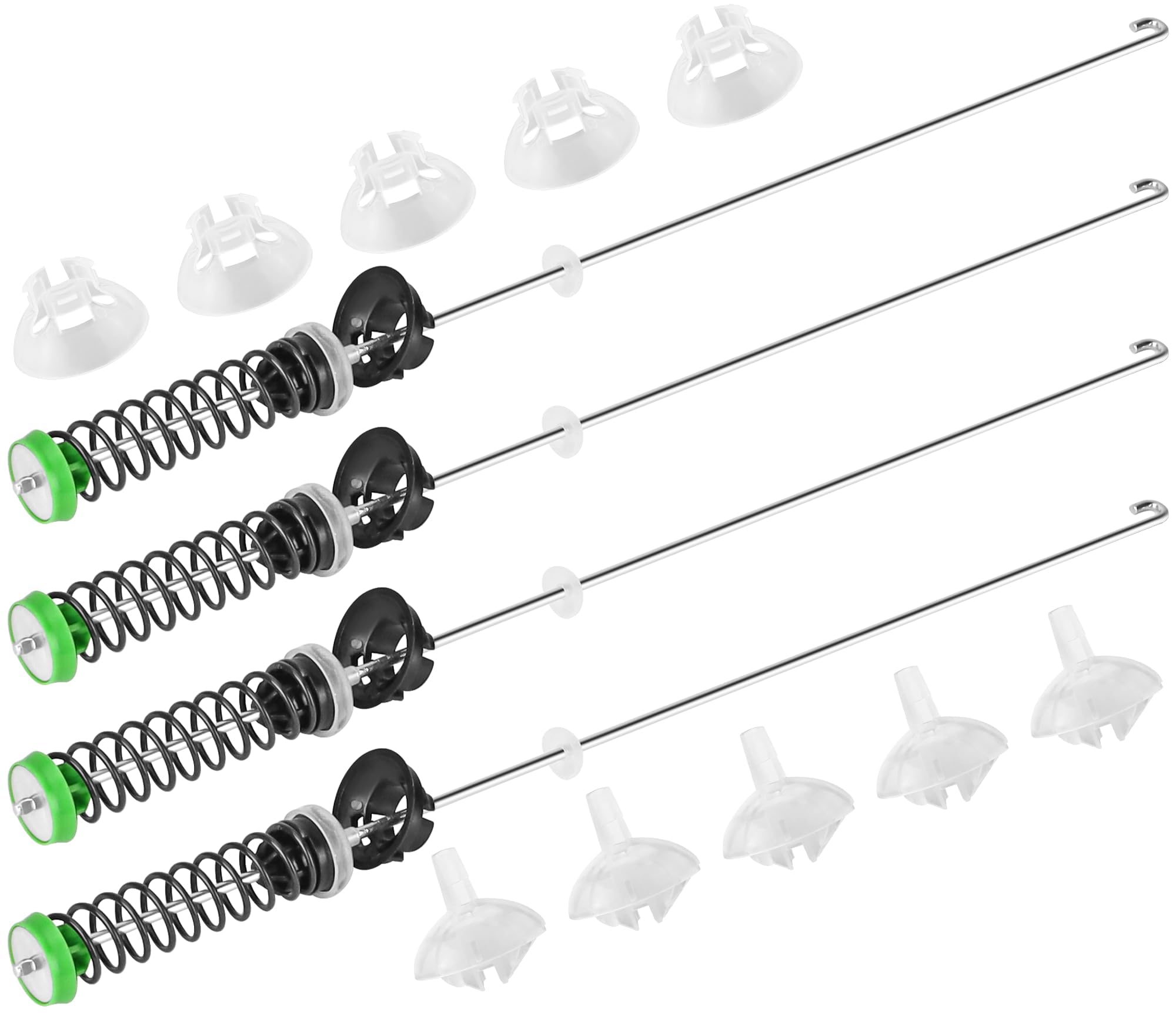 Photo 1 of ?Upgraded? W11130362 WTW5000DW2 WTW5000DW1 WTW5000DW3 WTW5000DW0 Washer Suspension Rod Kit Fit for Whirl-pool Ken-more May-tag Washer Parts MVWC565FW1 MVWC565FW0 MVWX655DW1 MVWC565FW2 by AMI PARTS