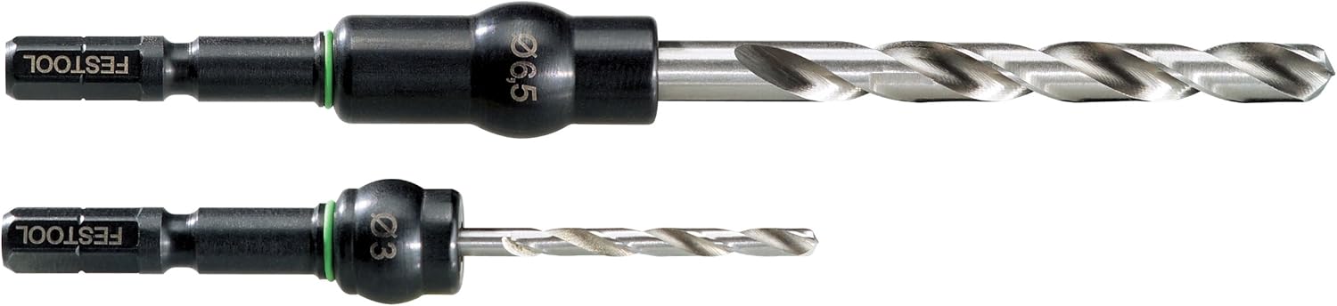 Festool Twist drill bit HSS D 4/43 CE/M-Set, Silver, 4 millimeters