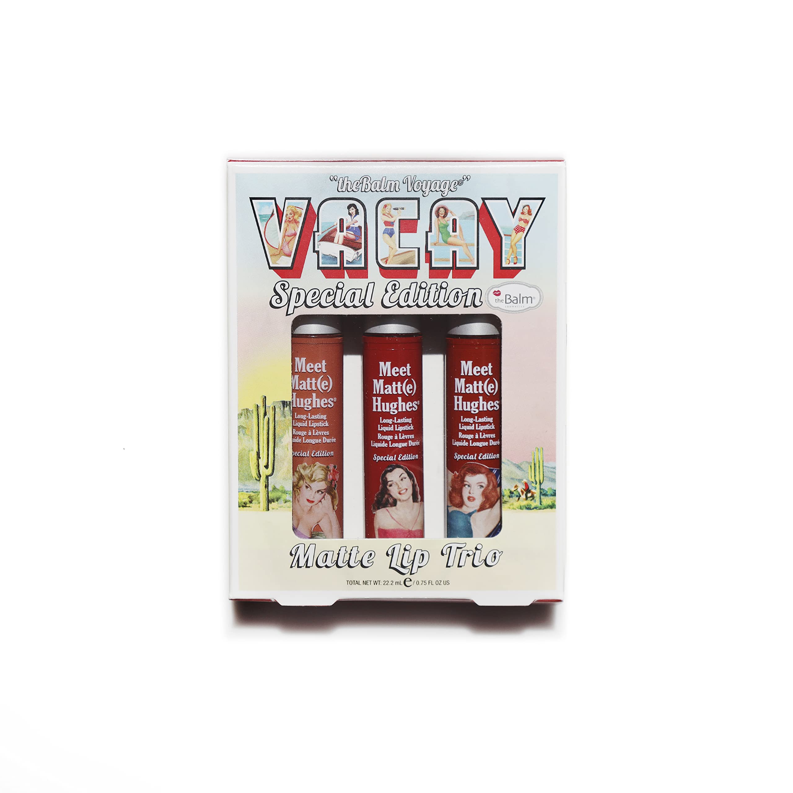 theBalm Voyage Vacay Special Edition Matte Lip Trio