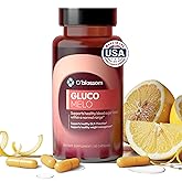 O'blossom Gluco Blood Sugar Complex with Eriomin and Chromium Picolinate - Metabolism Ignite Formula for Blood Sugar Support Supplement - Clinically Proven Ingredients for Glucose Metabolism