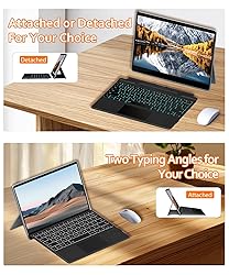 Seteesamvo Surface Pro Keyboard for Pro 11/10/9/8/X