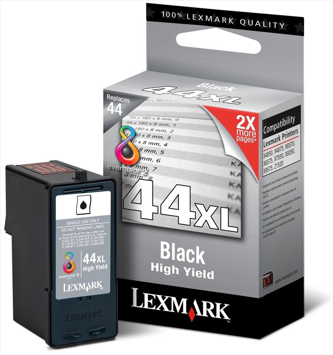 Lexmark 18Y0144E (No.44) Original Black Inkjet Cartridge