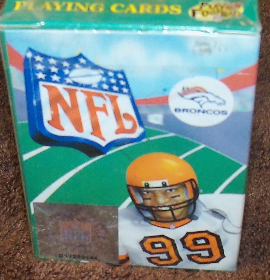 Denver Broncos Footballnfl Playing Cards Other Products