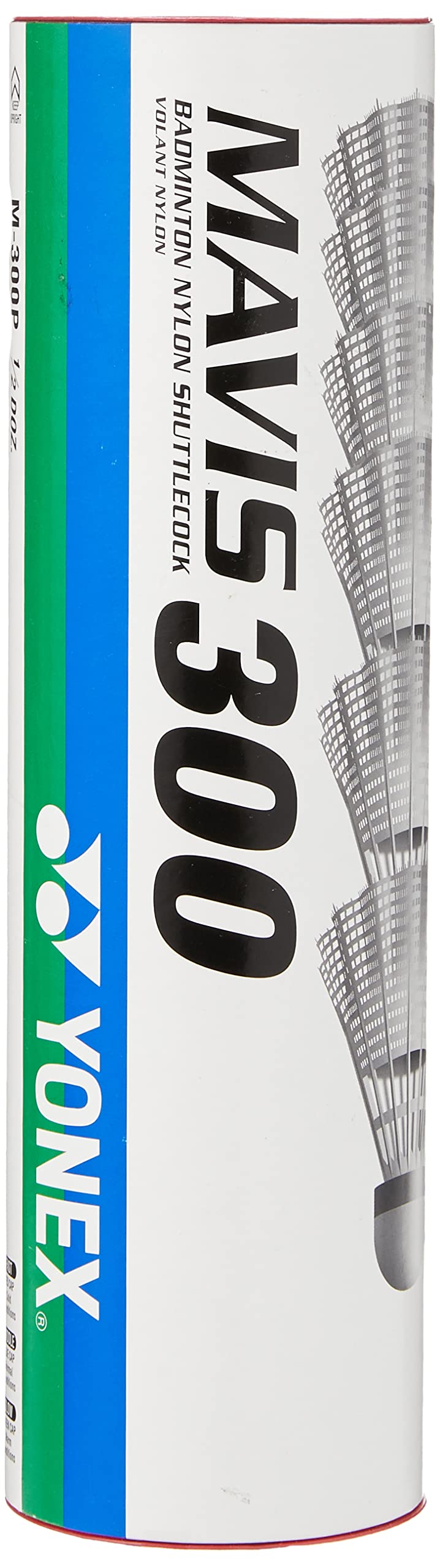 YONEX Mavis 300 White Shuttlecocks - (1 dozen), Speed- Speed - 4/79 / Fast