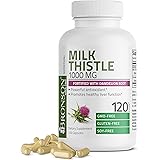 Milk Thistle 1000mg Silymarin Marianum & Dandelion Root Liver Health Support 120 Capsules